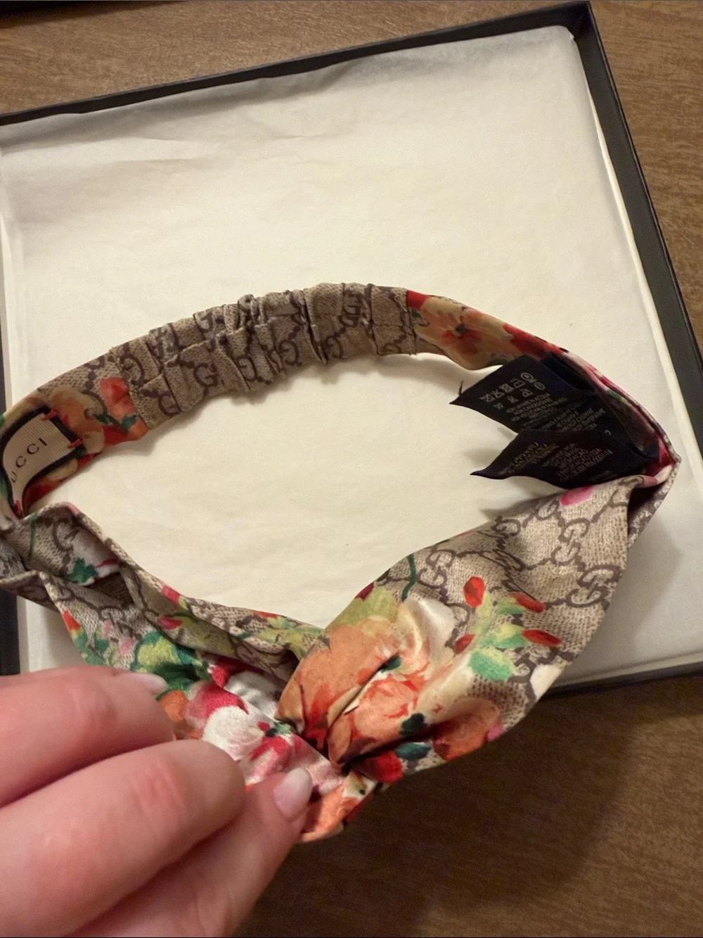 Gucci Floral Logo Headband - Multicolor
